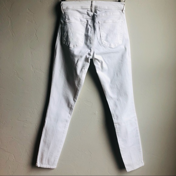 Gap White Cropped Ankle Skimmers - Picture 3 of 12